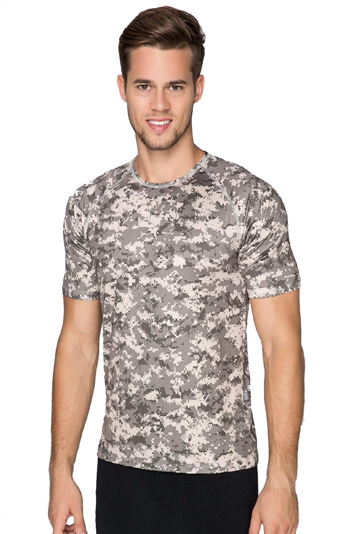 Thermoform HZT18025 - Army Microfiber Erkek Dijital Haki Tişört