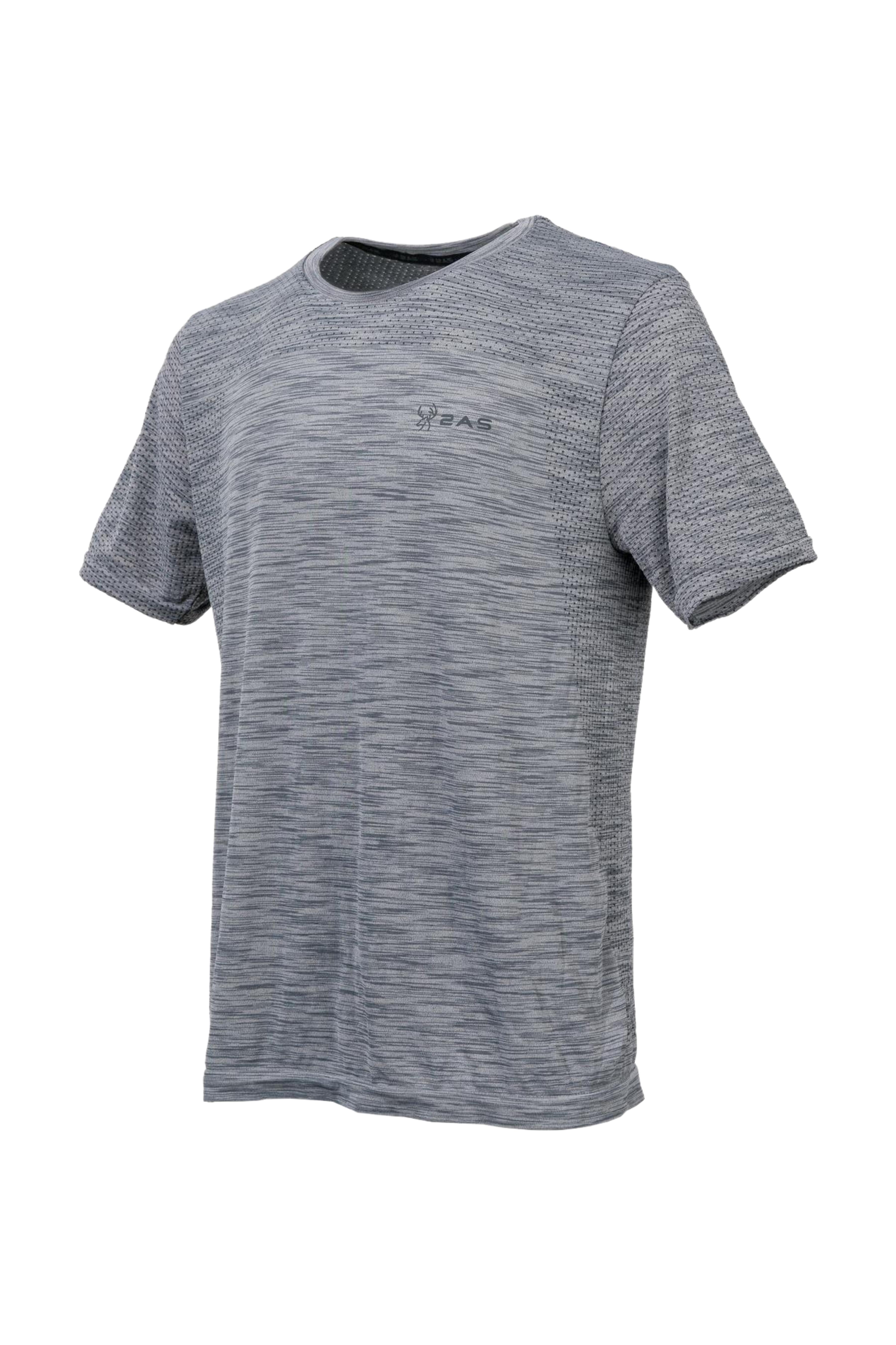 2AS Tigo Seamless Gri T-Shirt