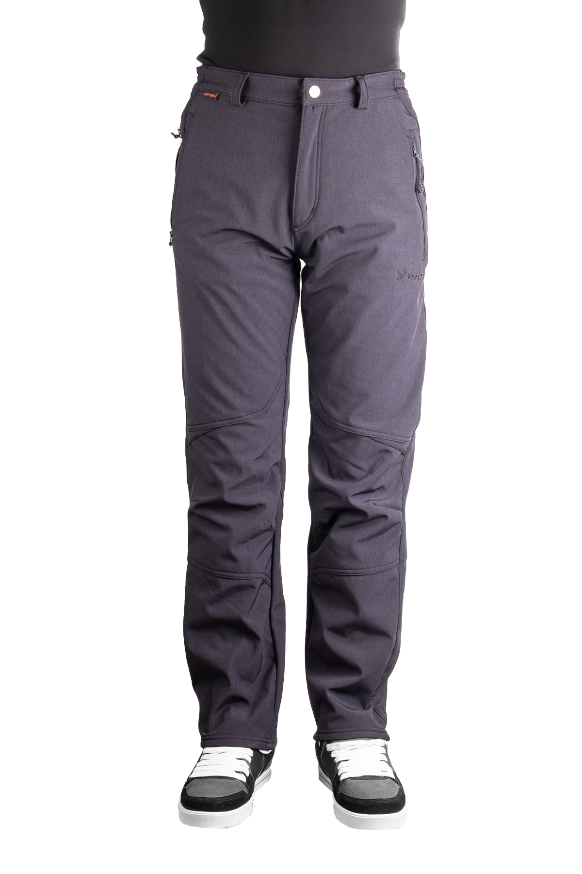 2AS 2AS522396 - Sauren Softshell Erkek Siyah Pantolon