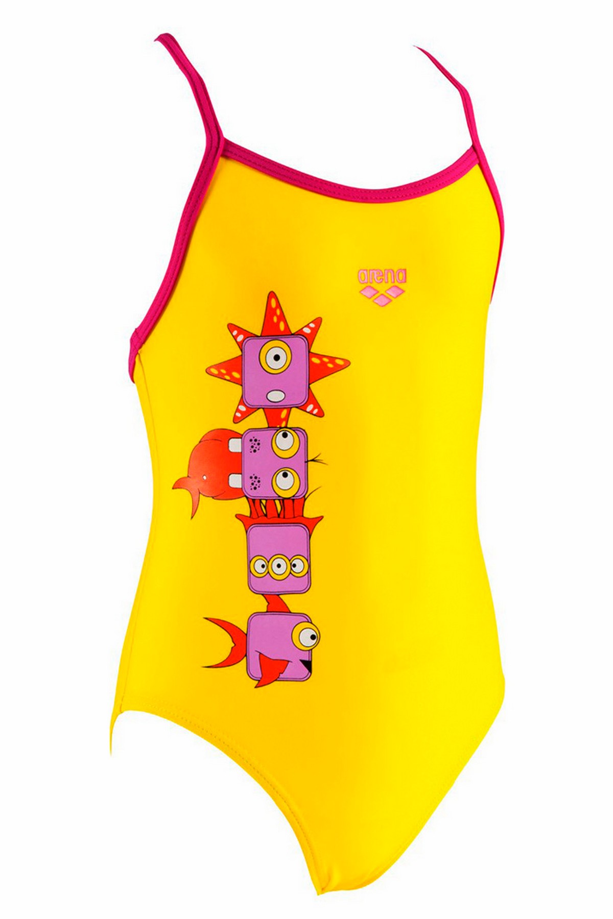 Arena 1A48739 - Kg Gill Kids Onl Pilcl Kız Çocuk Mayosu