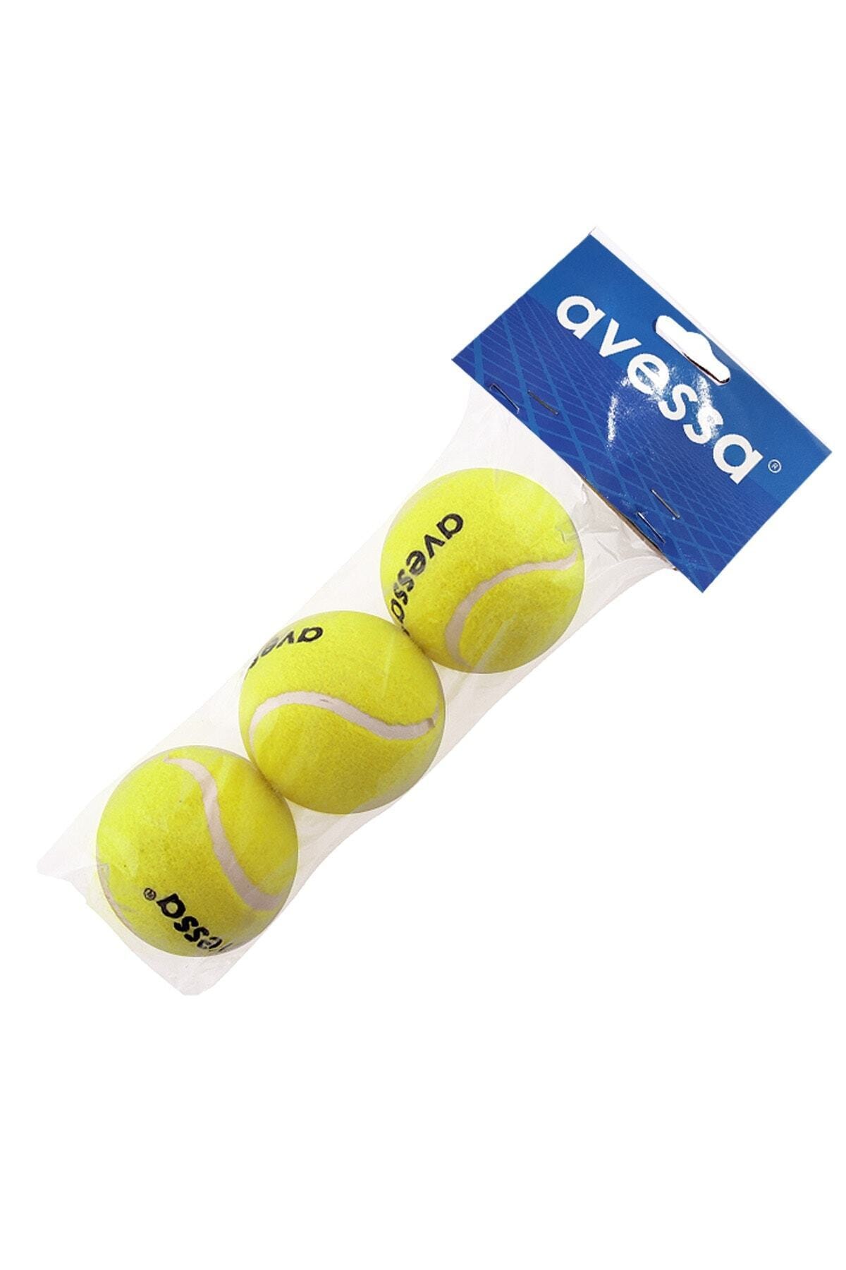 Avessa Sarı 3 lü Sarı Tenis Topu 