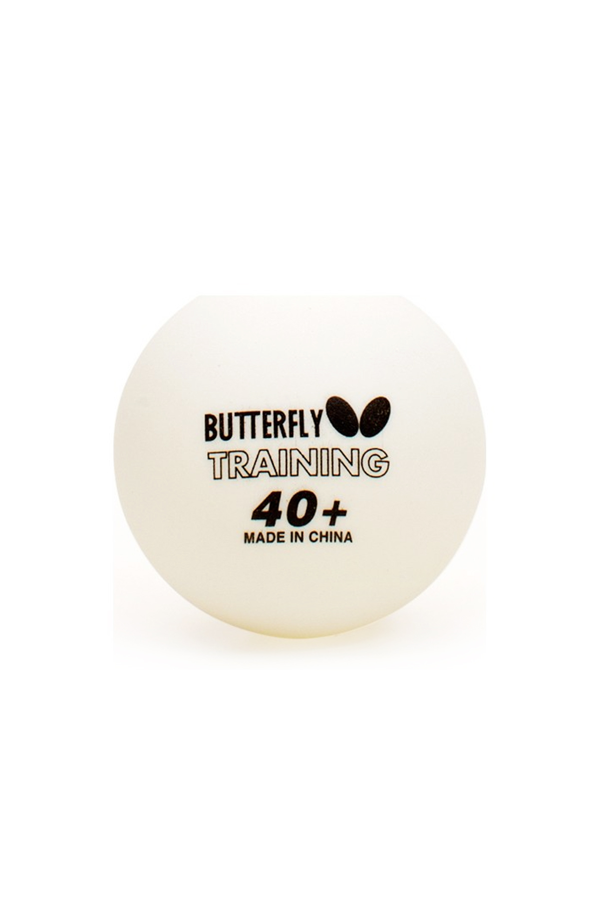 Butterfly 16005B-W - Tekli Masa Tenisi Antrenman Topu Beyaz