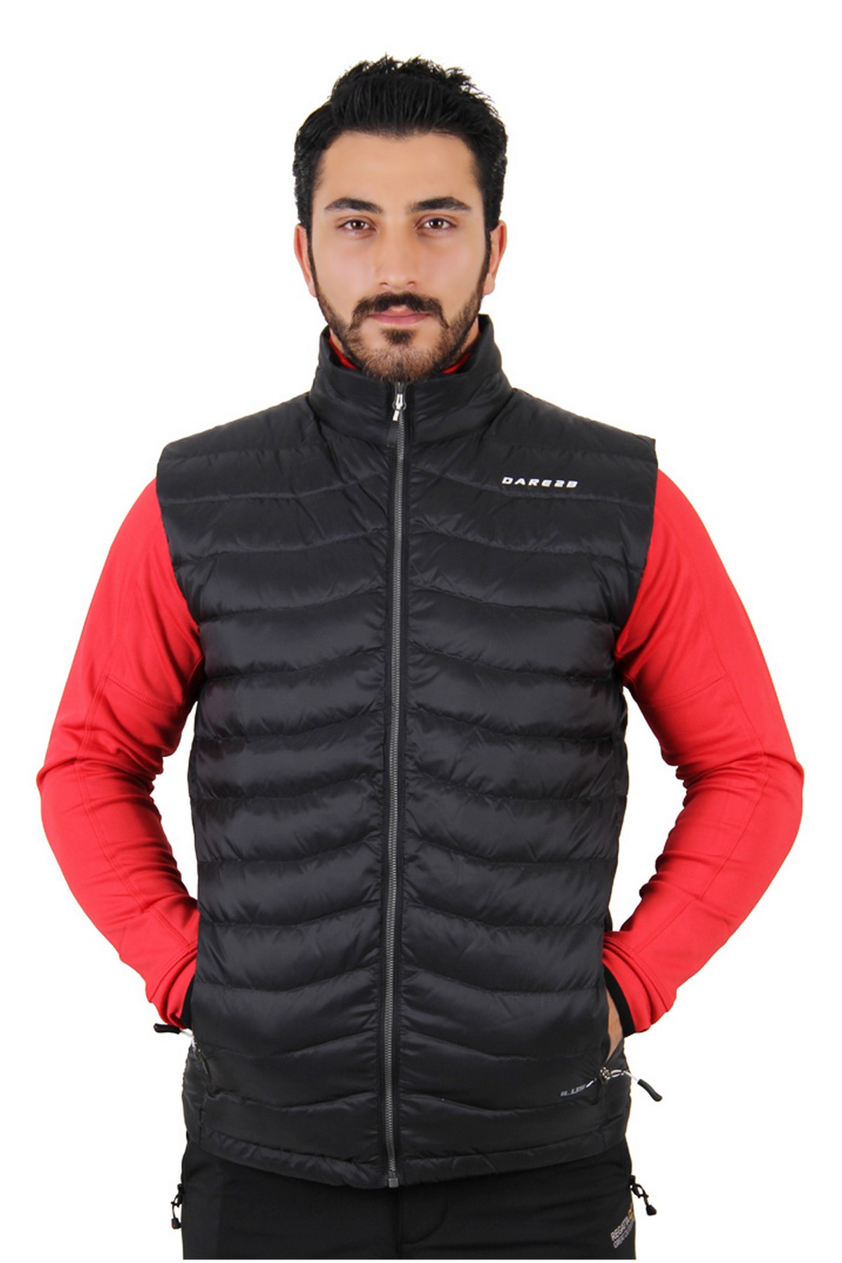 Dare 2B DMN014 - Downslide Gilet Erkek Kaz Tüyü Siyah Yelek
