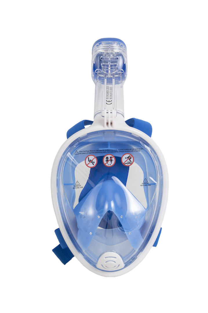 Grand Wolf M2068G-B - Tam Yüz Şnorkel Maske Set