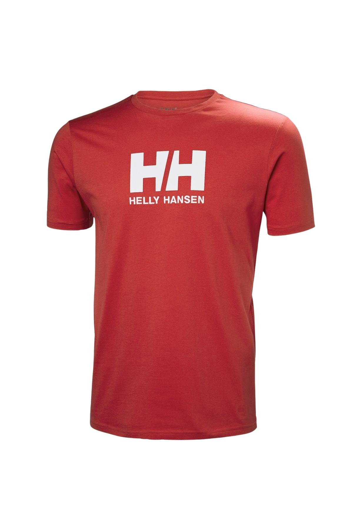 Helly Hansen HHA.33979 - HH Logo Erkek Bordo T-Shirt