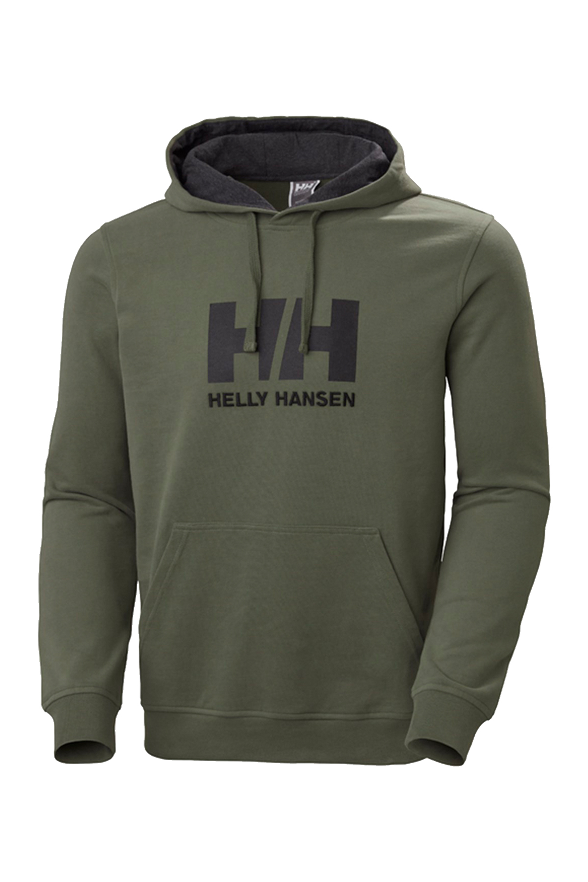 Helly Hansen HHA.33977 - Logo Hoodie Yeşil Sweat Shirt