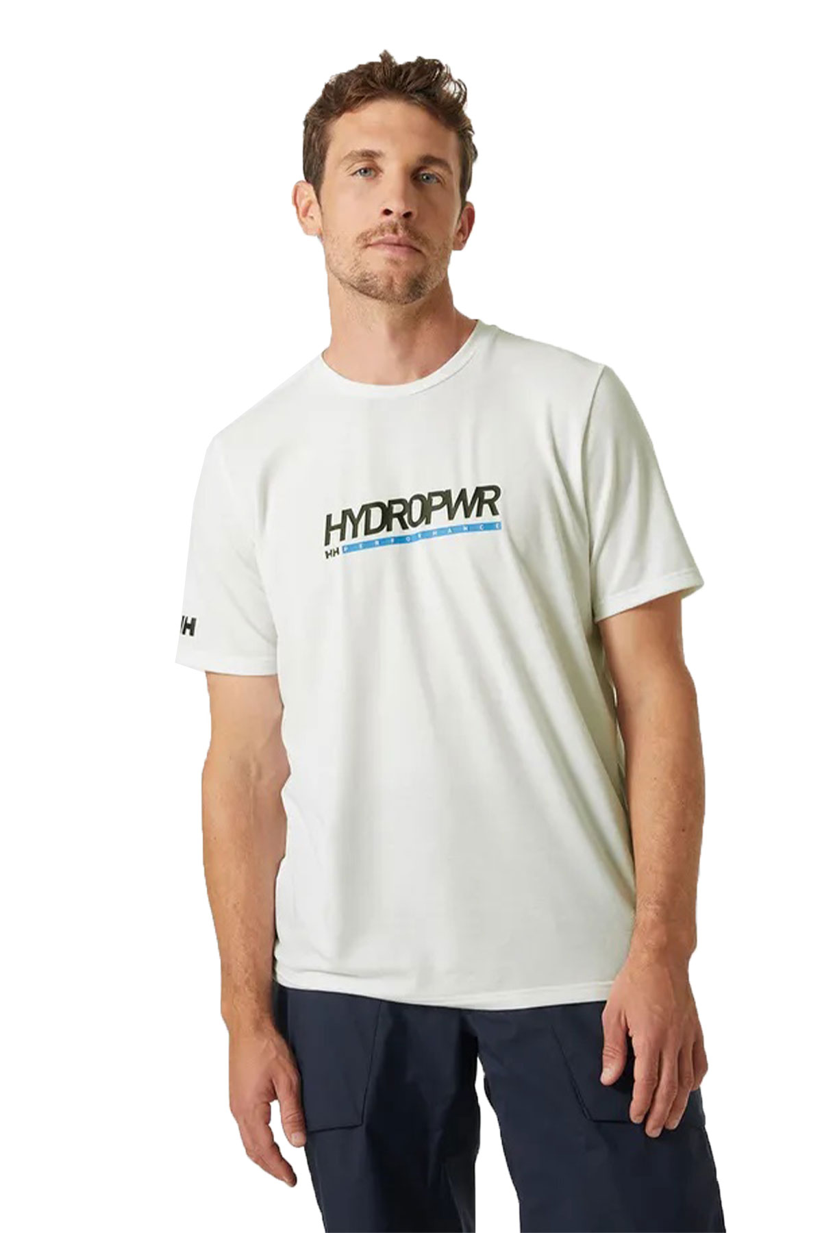 Helly Hansen Hp Race  beyaz Erkek Outdoor Tişört