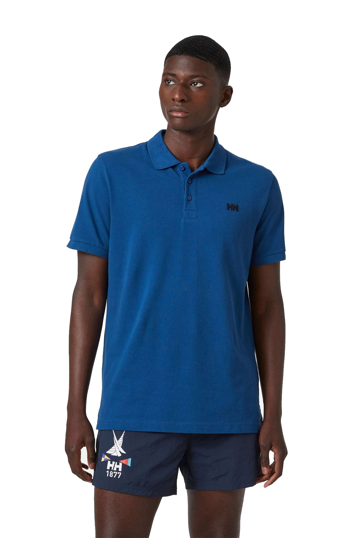 Helly Hansen Transat Polo Erkek Mavi T-Shirt 