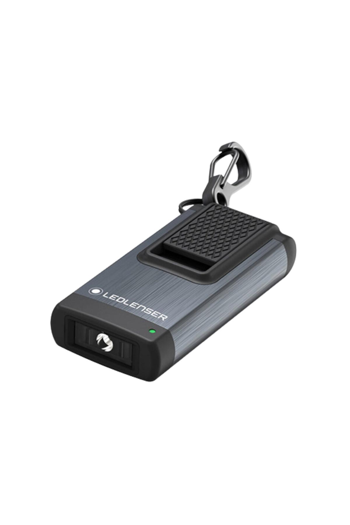 Led Lenser 502574 - K4R Şarjlı Gri El Feneri