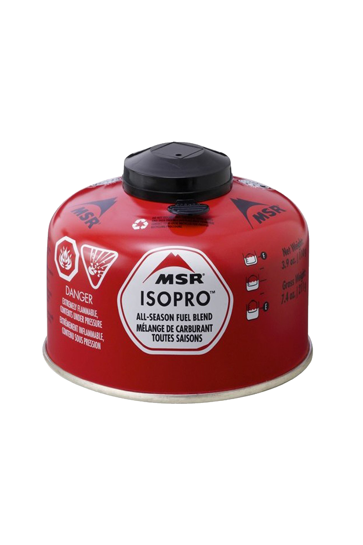 MSR 06928 - IsoPro  Fuel Kırmızı 110 gr Kartuş