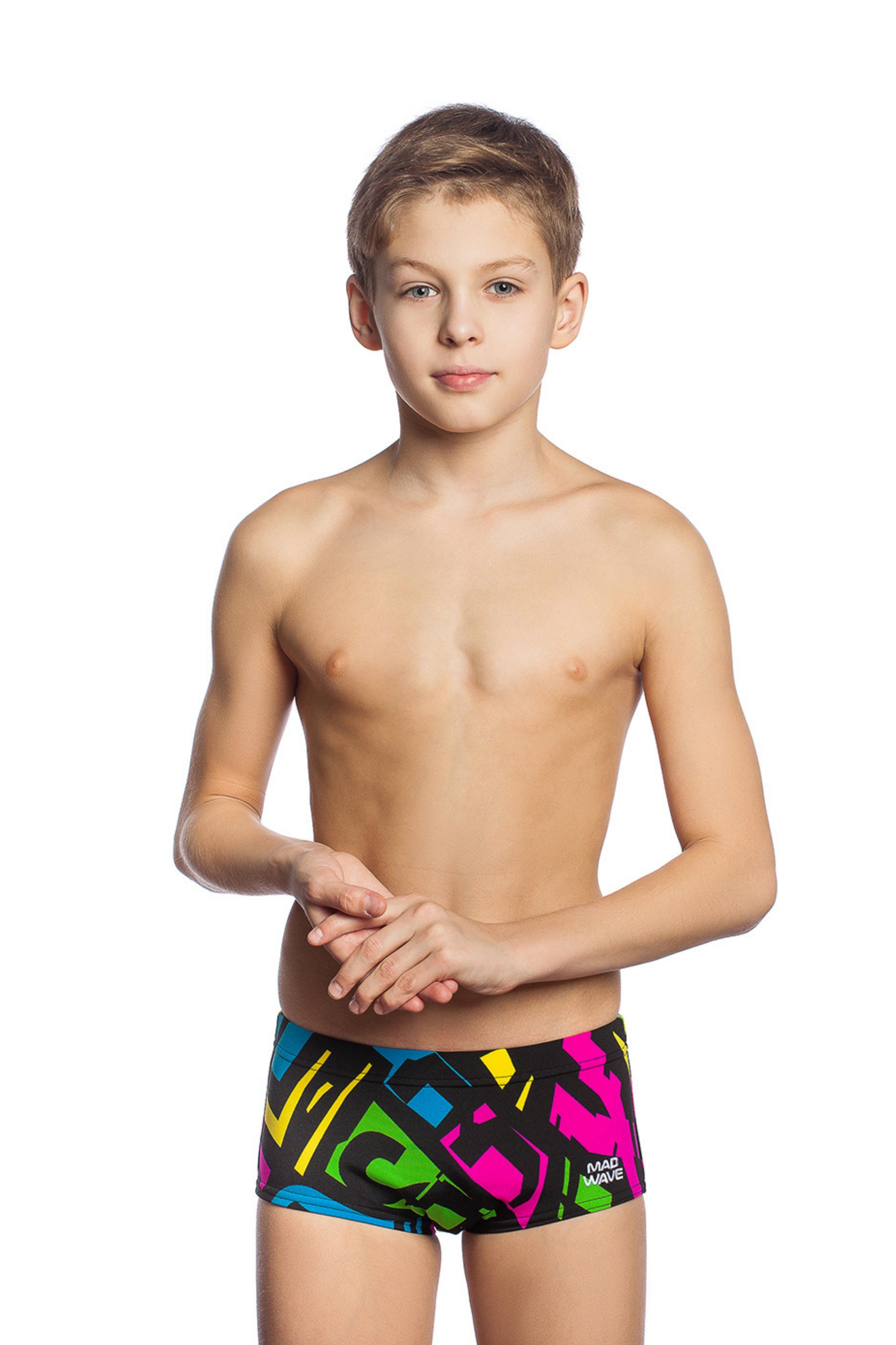 Mad Wave Junior Antichlor X-Treme Yüzücü Çok Renkli Mayo