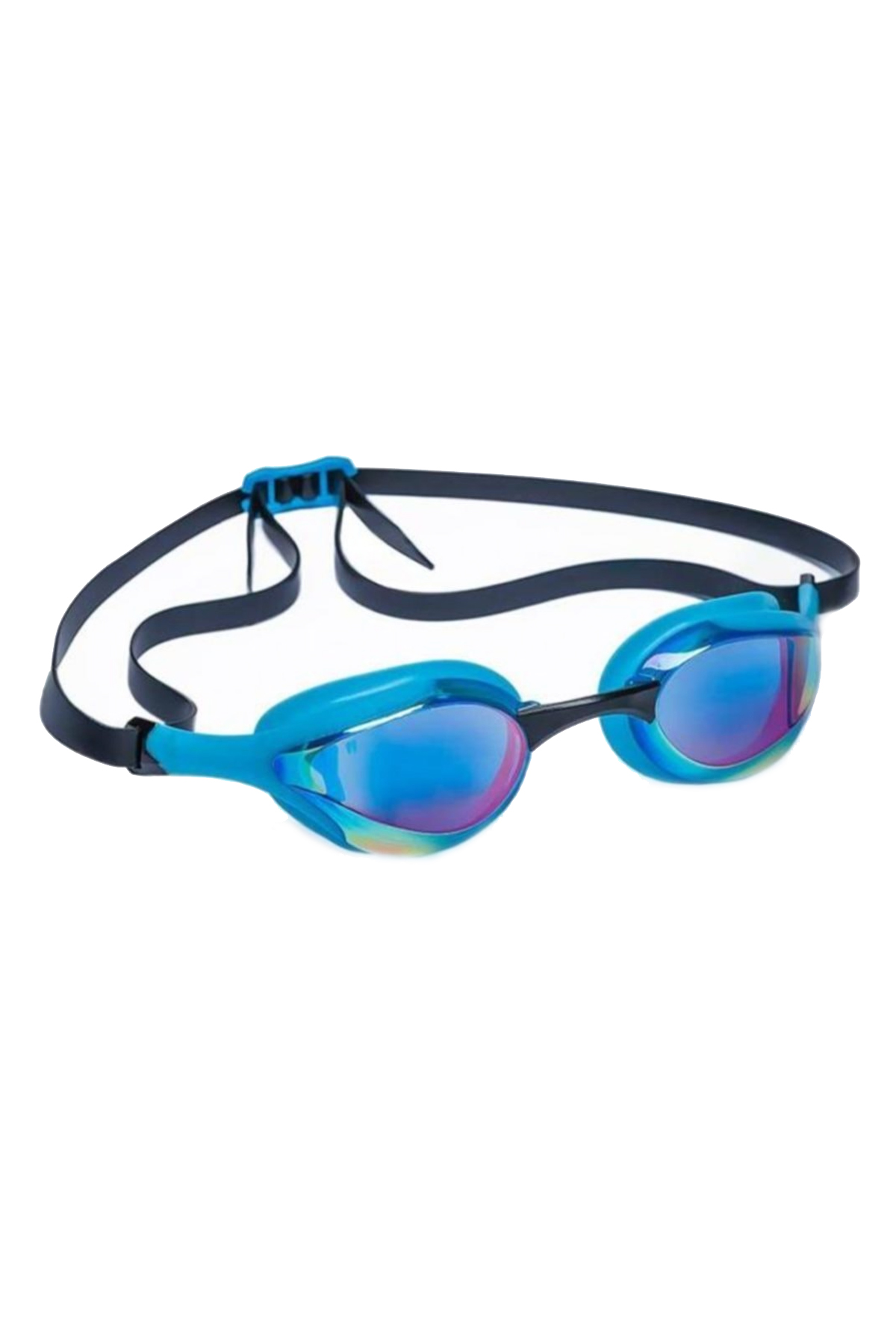 Mad Wave M042729008W - Alien Rainbow Yüzme Mavi/Siyah Yarış Gözlüğü