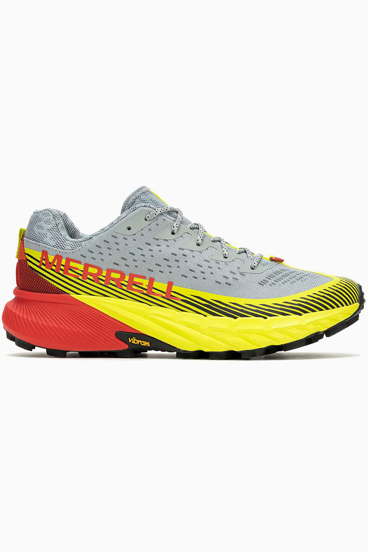 Merrell Agility Peak 5 Erkek Patika Gri Koşu Ayakkabısı 