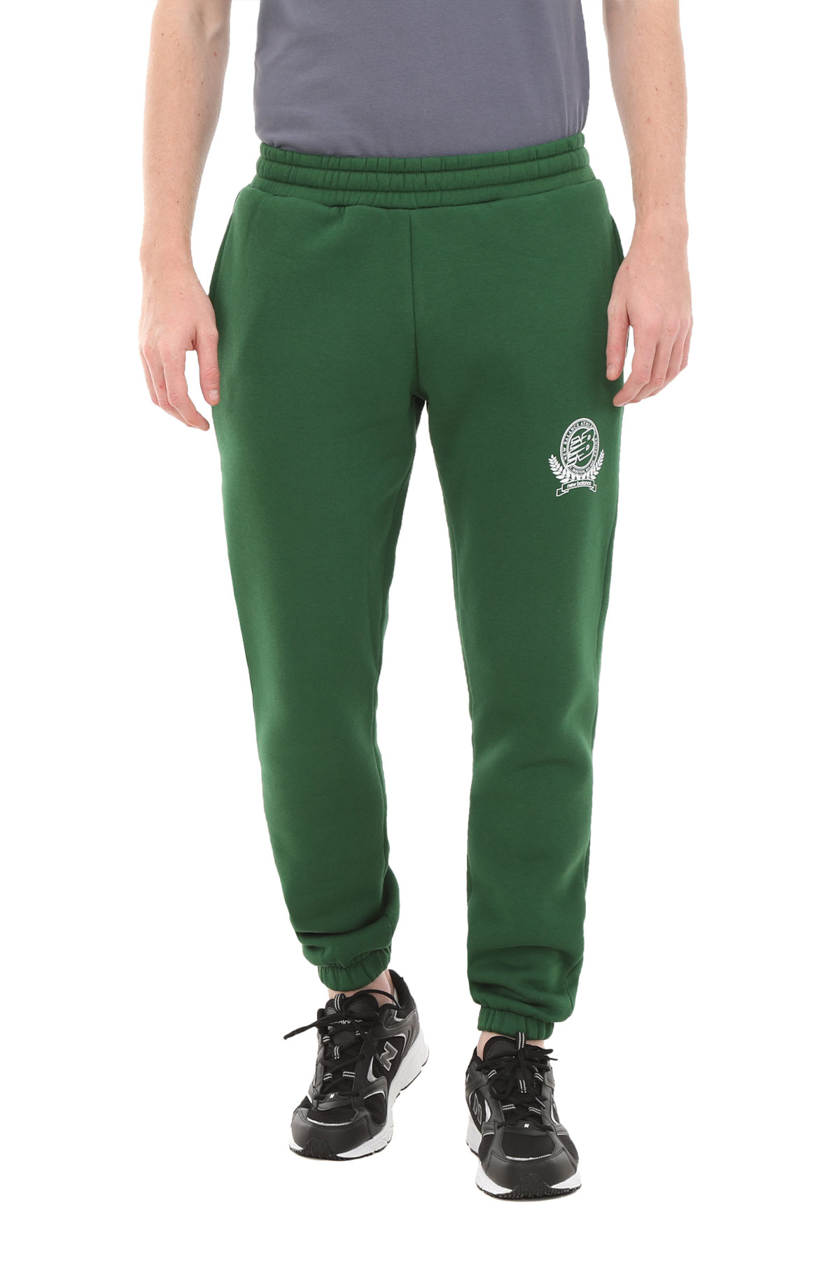 New Balance Lifestyle Men Pants Yeşil Erkek Eşofman Altı