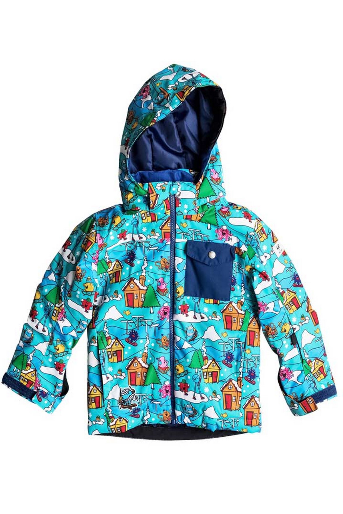 Quiksilver EQKTJ03007 - Little Mission Snow Çocuk Turkuaz Mont