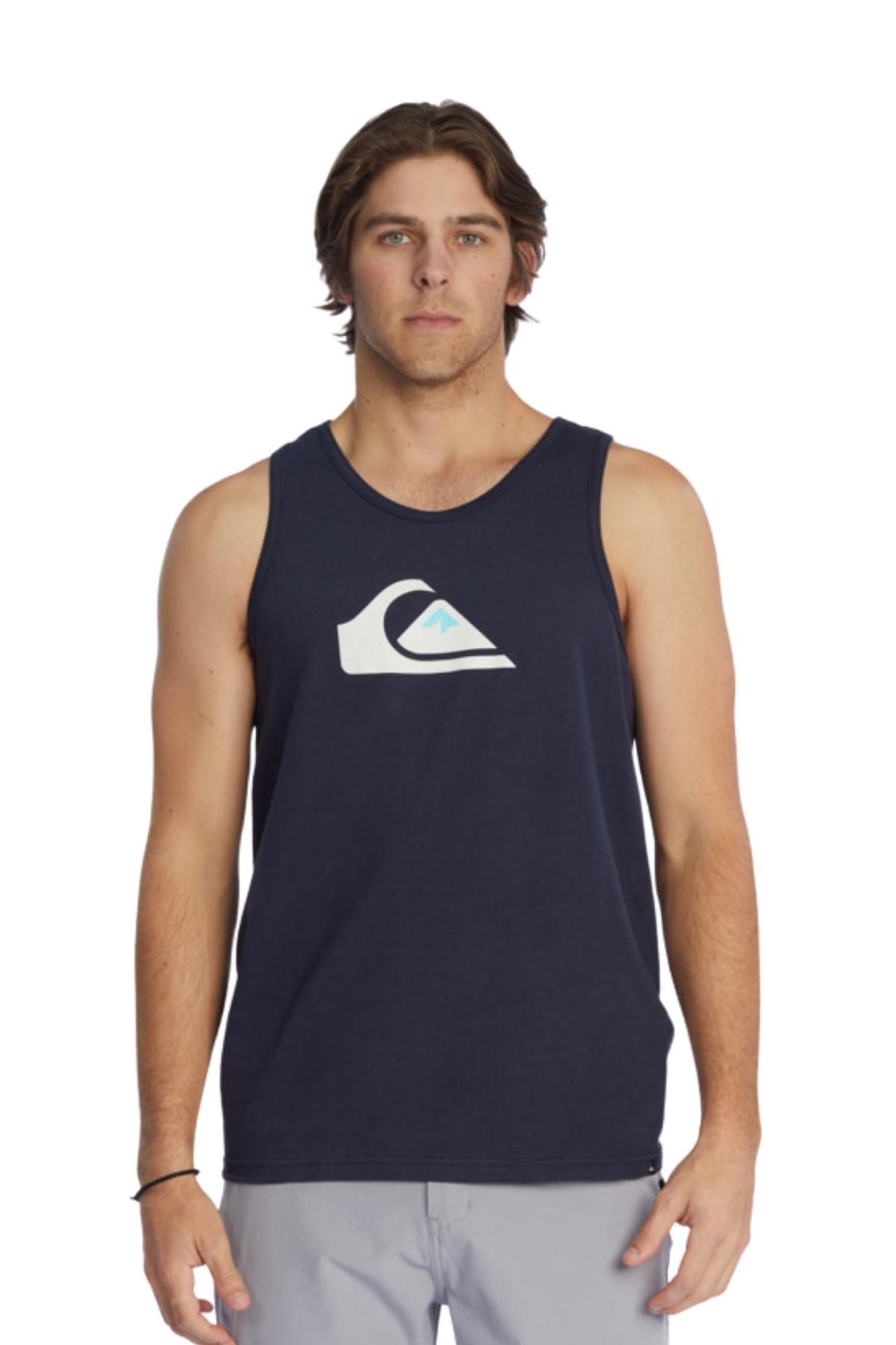 Quiksilver Comp Logo Tank Erkek Siyah Atlet