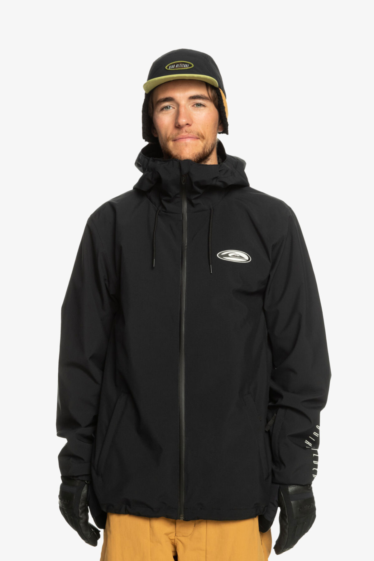 Quiksilver In The Hood Siyah Kayak Snowboard Montu