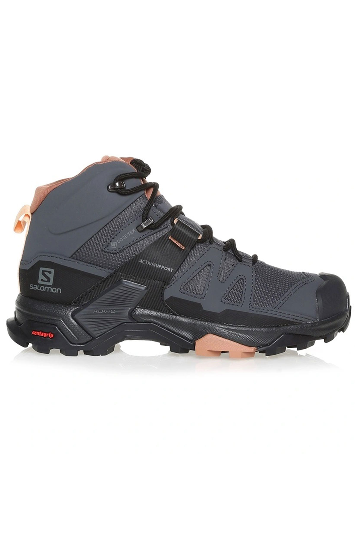 Salomon X Ultra 4 Mid GTX  Antrasit Outdoor Ayakkabı 