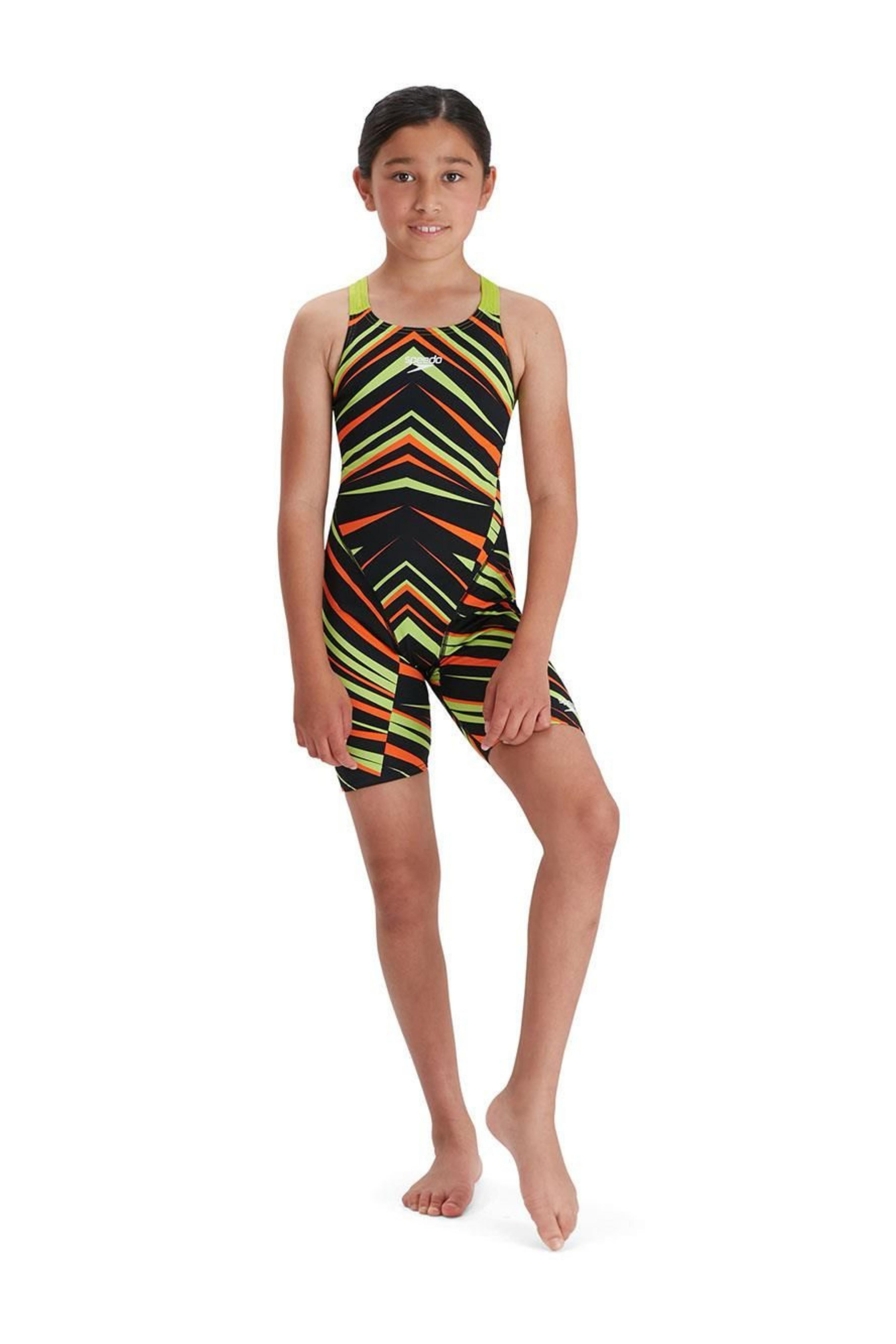 Speedo Fastskin Kız Çocuk Çok Renkli Yüzücü Mayosu
