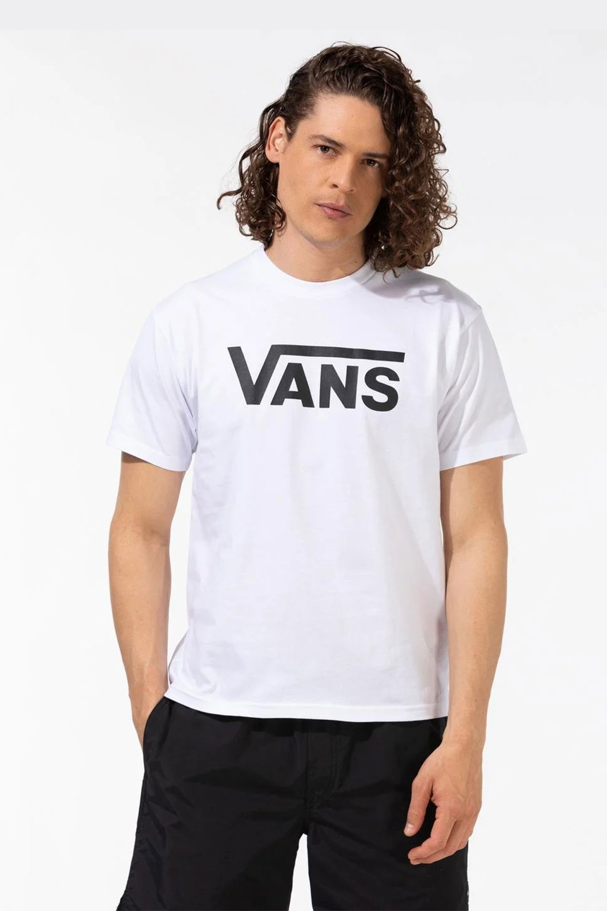 VANS Classic Vans Beyaz Erkek Tişört