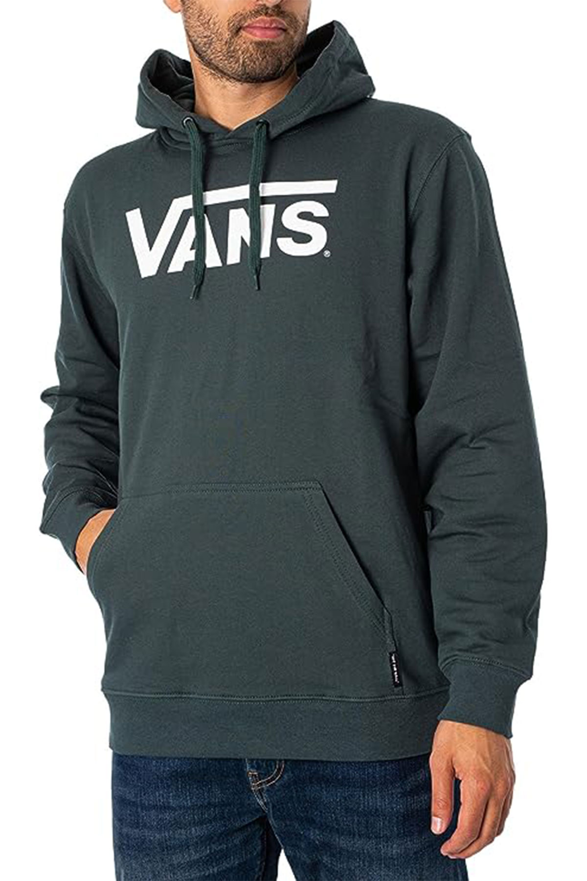 Vans Classıc Vans Po-B Erkek Haki Kapşonlu Sweatshirt