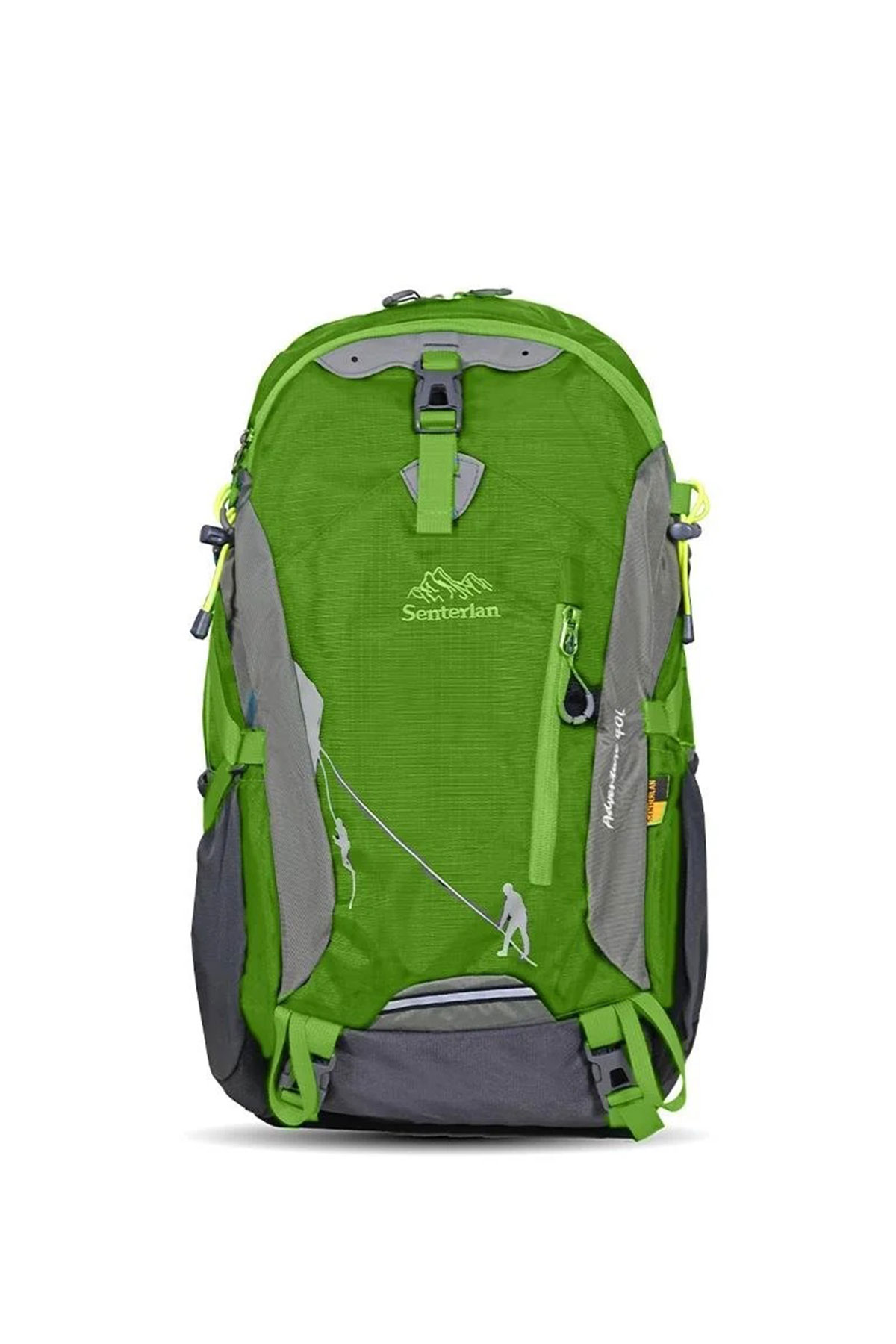 Grand Wolf Senterlan Teod Yeşil Outdoor Sırt Çantası 40 Litre GW-2467-5