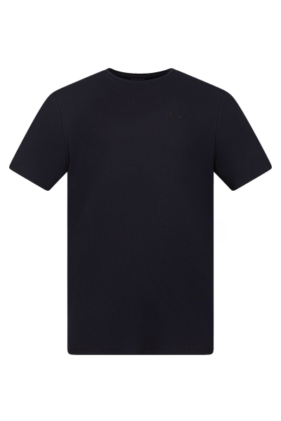2AS Kalei Siyah Sıfır Yaka Outdoor T-Shirt