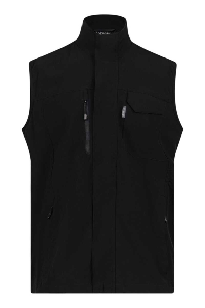 2AS Stobia Erkek Nefes Alan Siyah Yelek 2ASSTOUFBSS24-3