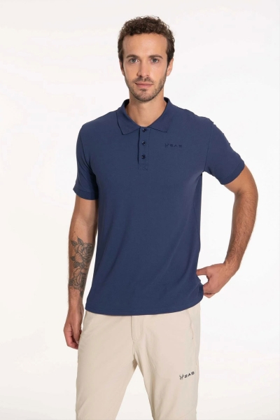 2AS Teal Polo Yaka Erkek Tişört