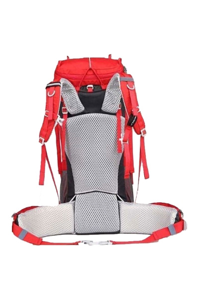Grand Wolf Caracal Sirwan Kırmızı Outdoor Sırt Çantası 65+10 LT