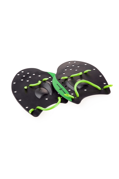 Mad Wave Paddles Pro El Siyah Yeşil Paleti