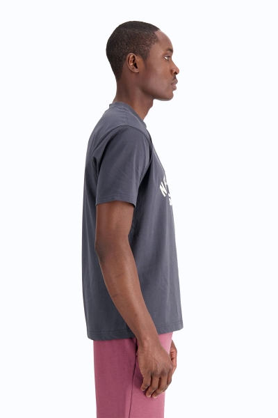 New Balance Erkek Gri T-Shirt 