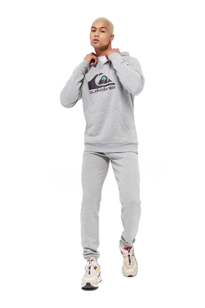 Quiksilver Big Logo Erkek Gri Sweatshirt 