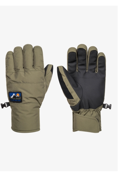Quiksilver Cross Erkek Yeşil Kayak/Snowboard Eldiveni
