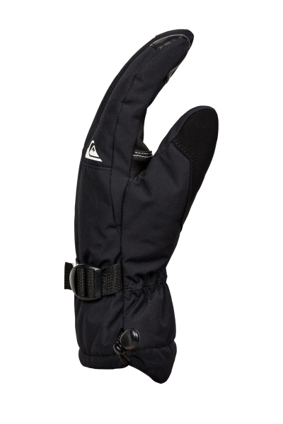 Quiksilver Mission Insulated Çocuk Siyah Snowboard/Kayak Eldiveni