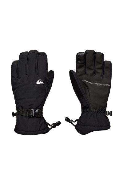 Quiksilver Mission Insulated Çocuk Siyah Snowboard/Kayak Eldiveni