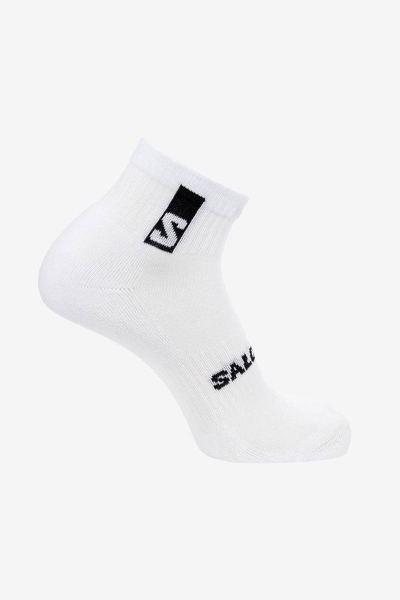 Salomon Evasion Ankle 3'lü Beyaz Çorap 