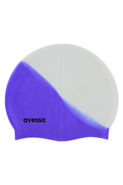 Avessa Yüzücü Slikon Bone Beyaz Mor