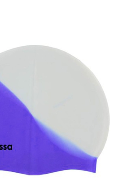 Avessa Yüzücü Slikon Bone Beyaz Mor