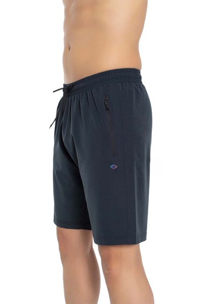 Crozwise Spor Lycra Düz Erkek Şort 3204-2