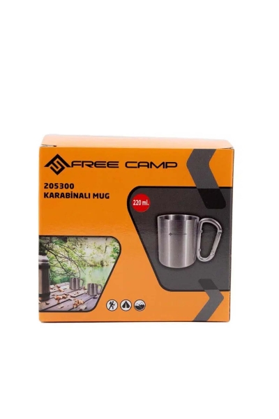 FREE CAMP Karabinalı Kupa Bardak 205300