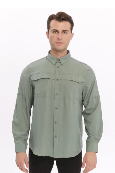 Freecamp Novella Yeşil Erkek Outdoor Gömlek 105890-2