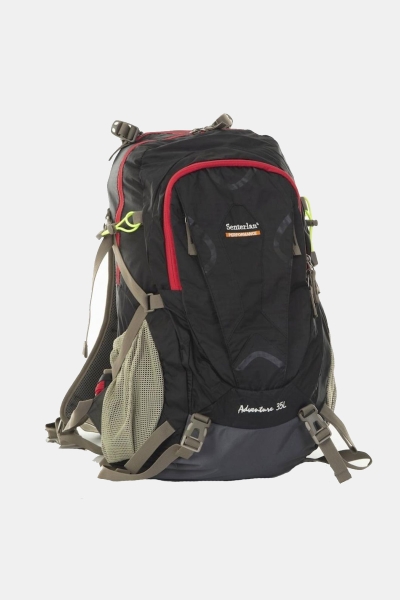 Grand Wolf Senterlan Paet Siyah Outdoor Sırt Çantası 35 Litre GW-2248-3