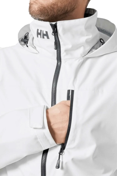 Helly Hansen Crew Midlayer Kapişonlu Beyaz Mont  Erkek HHA.34442-001