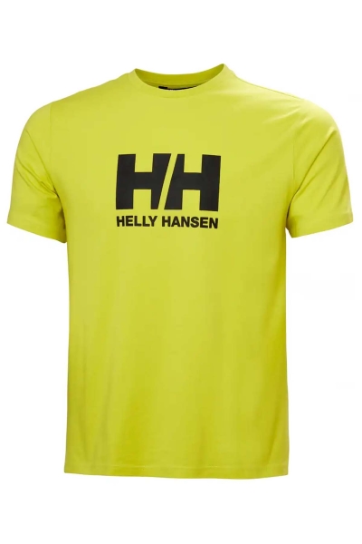 Helly Hansen HH Logo 3.0 Yeşil  Erkek Yuvarlak Yaka Tişört HHA.54596.410
