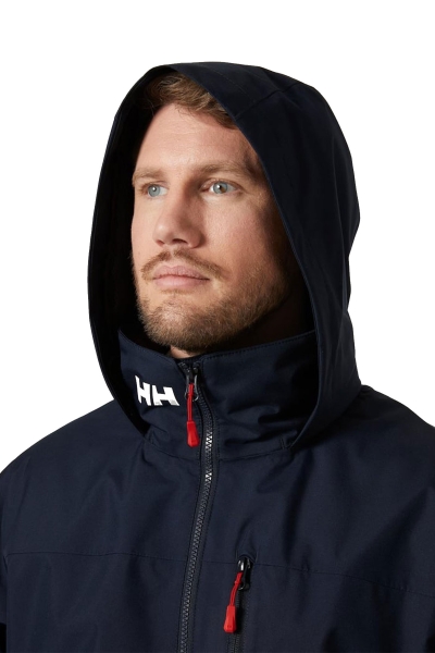 Helly Hansen Lacivert Crew Midlayer Kapişonlu Mont  Erkek
