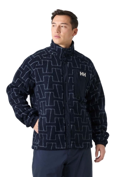 Helly Hansen Panorama Printed Pile Snap Erkek Polar Mont HHA.63349-597