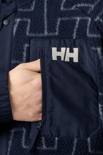 Helly Hansen Panorama Printed Pile Snap Erkek Polar Mont HHA.63349-597