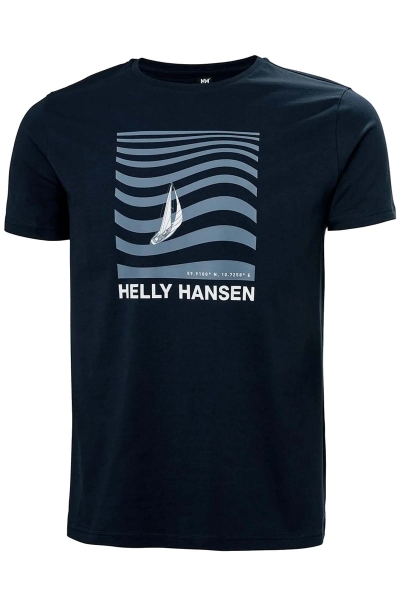 Helly Hansen Shoreline 3.0 Erkek Yuvarlak Yaka Tişört HHA.54601.597