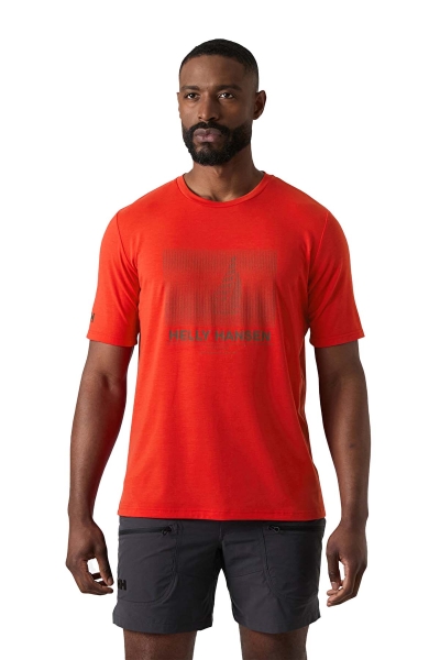 Helly Hansen Hp Race Graphic Erkek Kısa Kollu Tişört HHA.34419-222